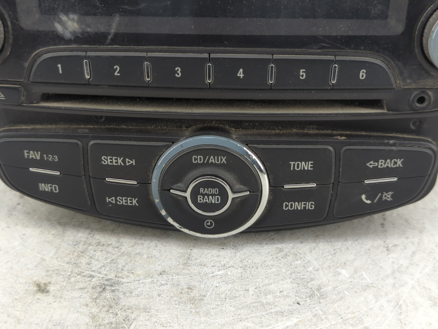2012 Chevrolet Sonic Radio AM FM Cd Player Receiver Replacement P/N:811403062 95179050 Fits OEM Used Auto Parts - Oemusedaut