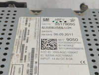 2012 Chevrolet Sonic Radio AM FM Cd Player Receiver Replacement P/N:811403062 95179050 Fits OEM Used Auto Parts - Oemusedaut