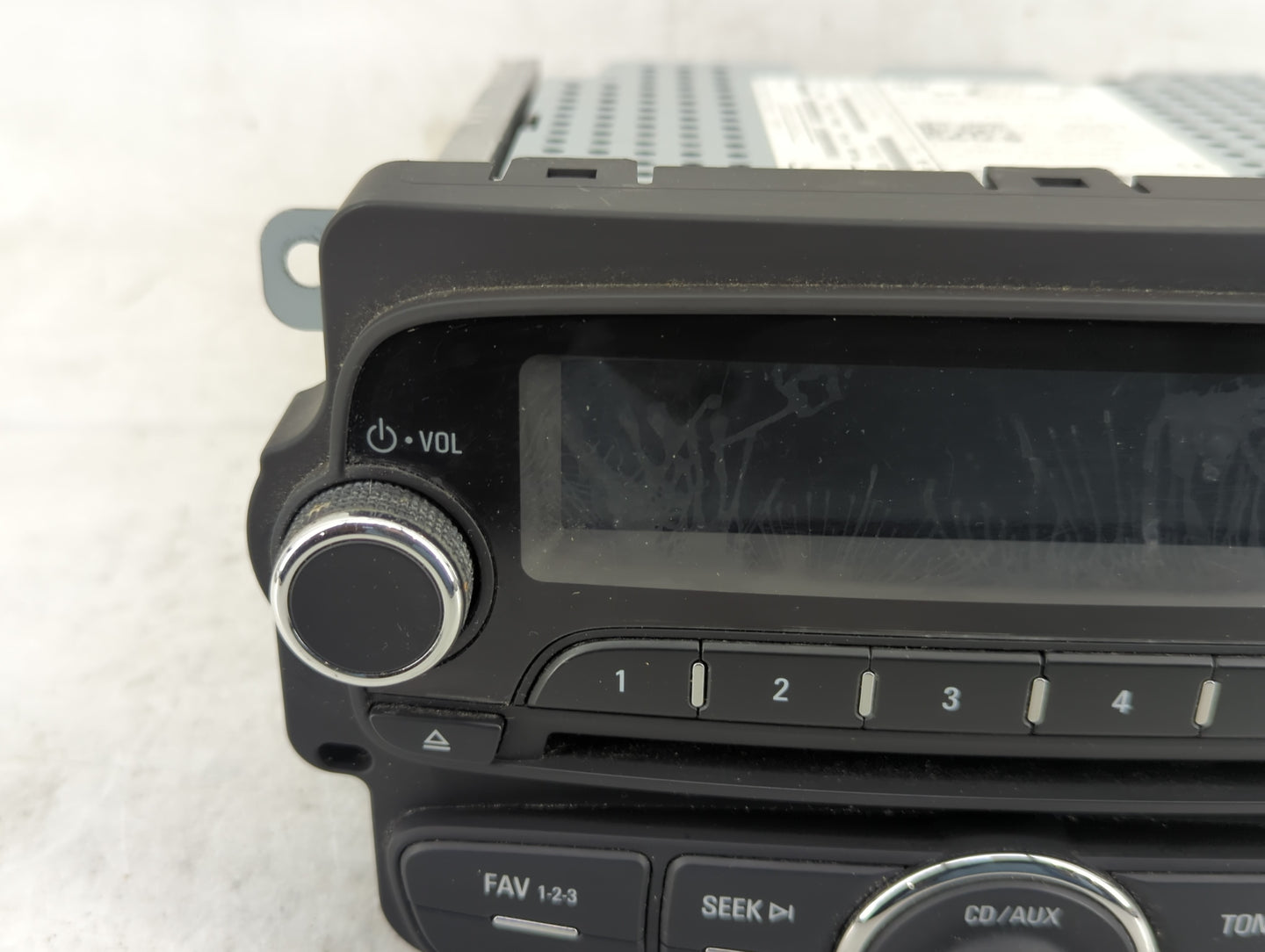 2012 Chevrolet Sonic Radio AM FM Cd Player Receiver Replacement P/N:95179051 Fits OEM Used Auto Parts - Oemusedautoparts1.co