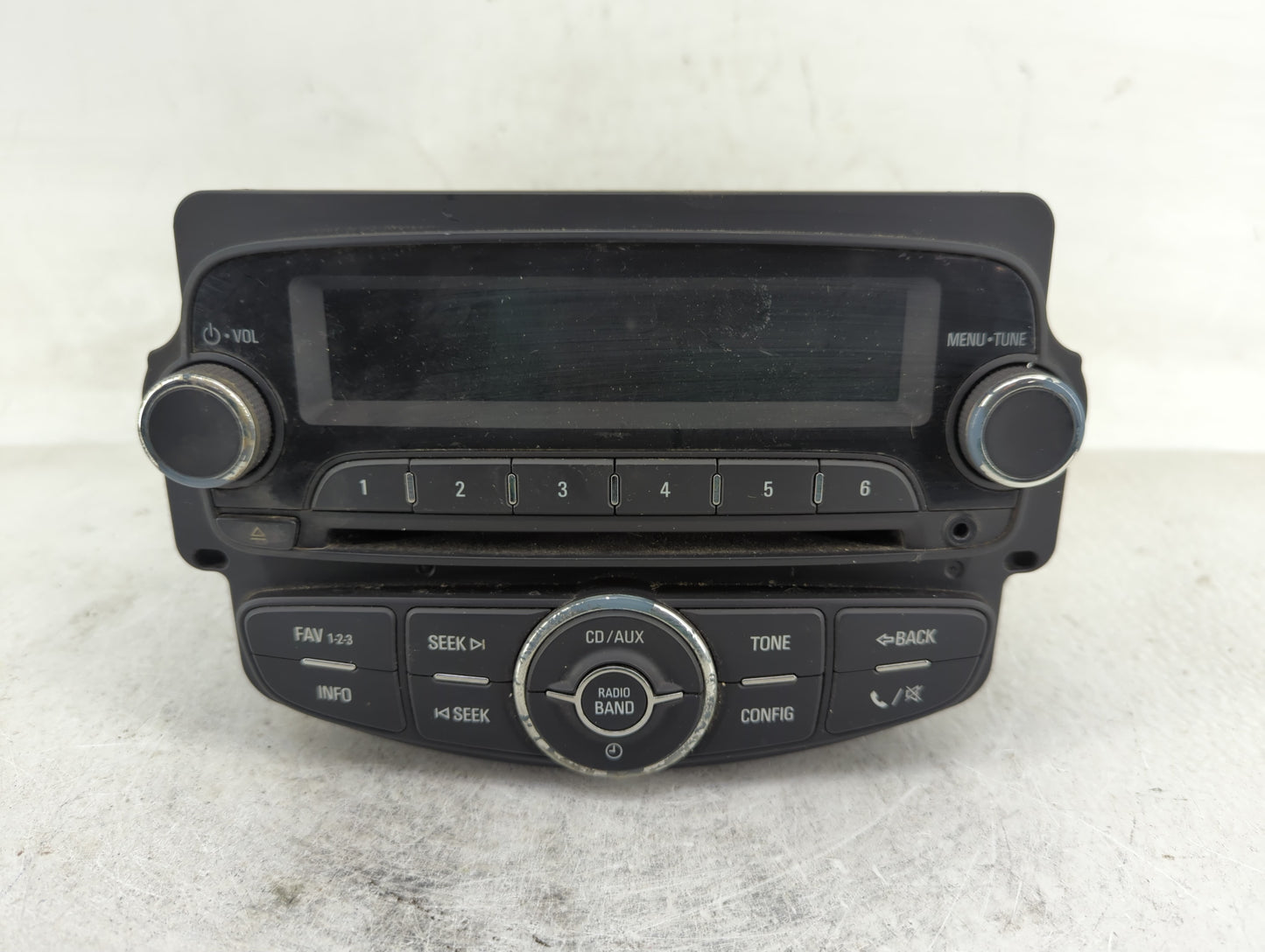 2012 Chevrolet Sonic Radio AM FM Cd Player Receiver Replacement P/N:95179057 95909138 Fits OEM Used Auto Parts - Oemusedauto