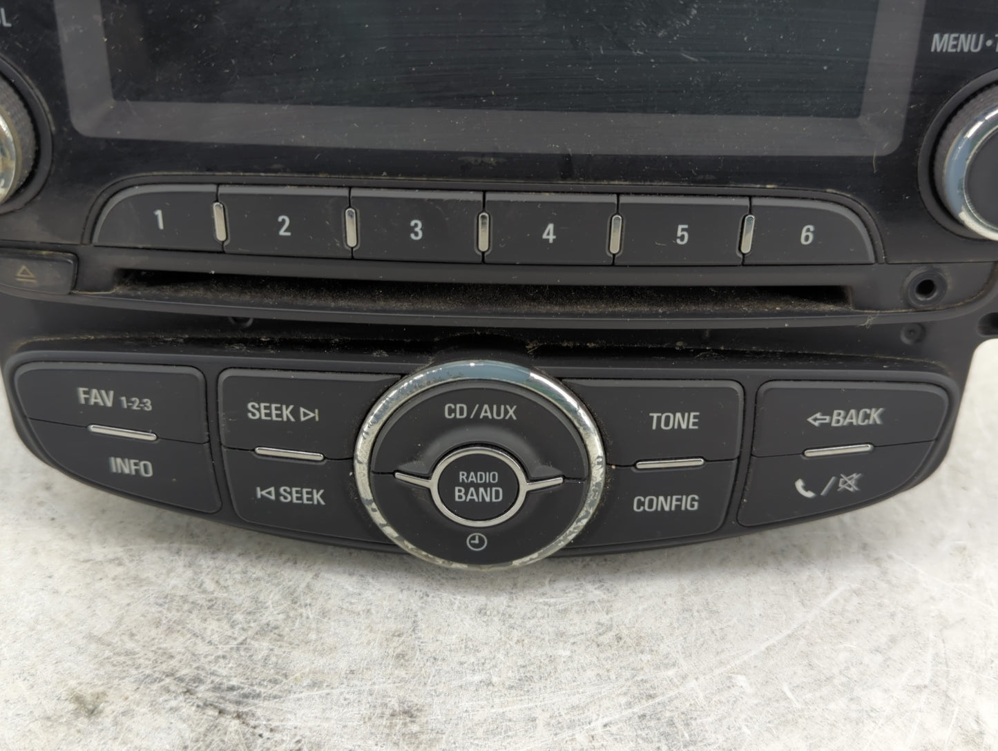 2012 Chevrolet Sonic Radio AM FM Cd Player Receiver Replacement P/N:95179057 95909138 Fits OEM Used Auto Parts - Oemusedauto