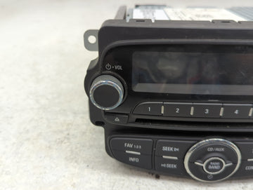 2012 Chevrolet Sonic Radio AM FM Cd Player Receiver Replacement P/N:95179057 Fits OEM Used Auto Parts