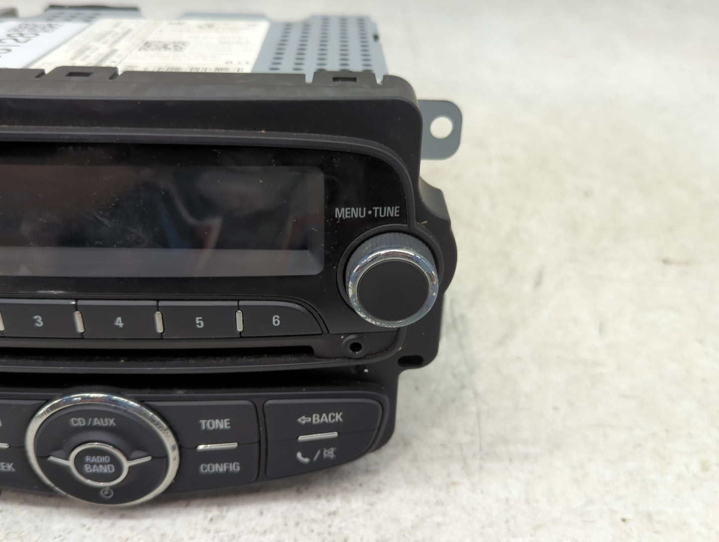 2012 Chevrolet Sonic Radio AM FM Cd Player Receiver Replacement P/N:95179057 Fits OEM Used Auto Parts - Oemusedautoparts1.co