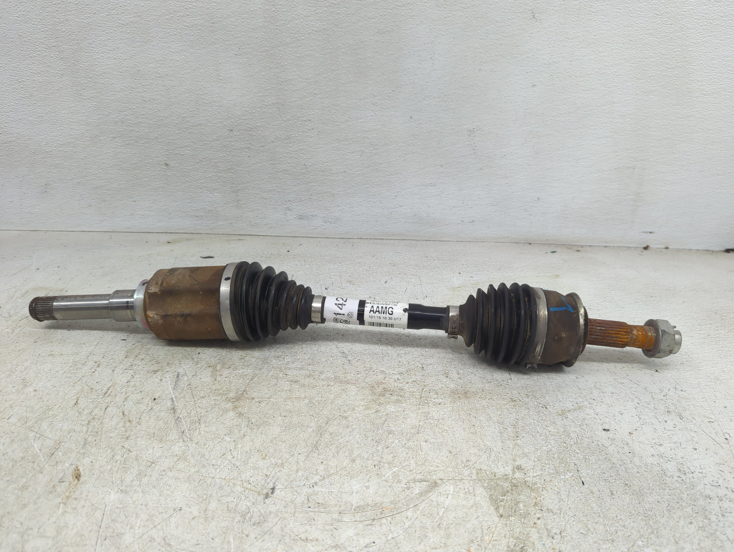 2012-2012 Chevrolet Sonic Axle Shaft Front Driver Cv C/v - Oemusedautoparts1.com