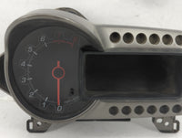 2012 Chevrolet Sonic Instrument Cluster Speedometer Gauges P/N:ABK32B230819 95072539 Fits OEM Used Auto Parts - Oemusedautop
