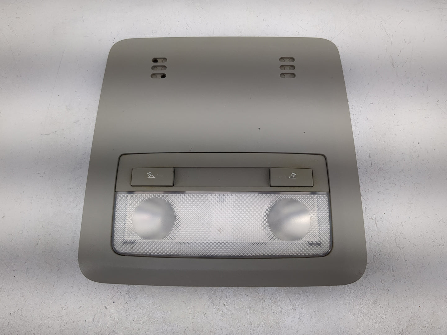 2012 Chevrolet Sonic Overhead Roof Console Tan - Oemusedautoparts1.com