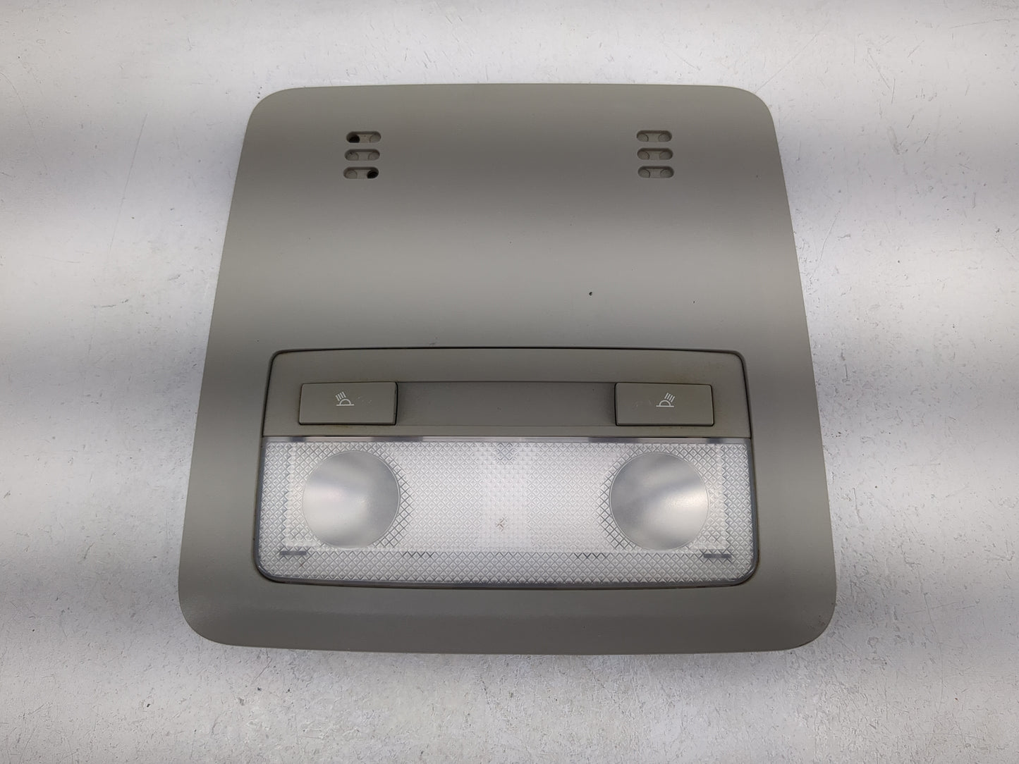 2012 Chevrolet Sonic Overhead Roof Console Tan - Oemusedautoparts1.com