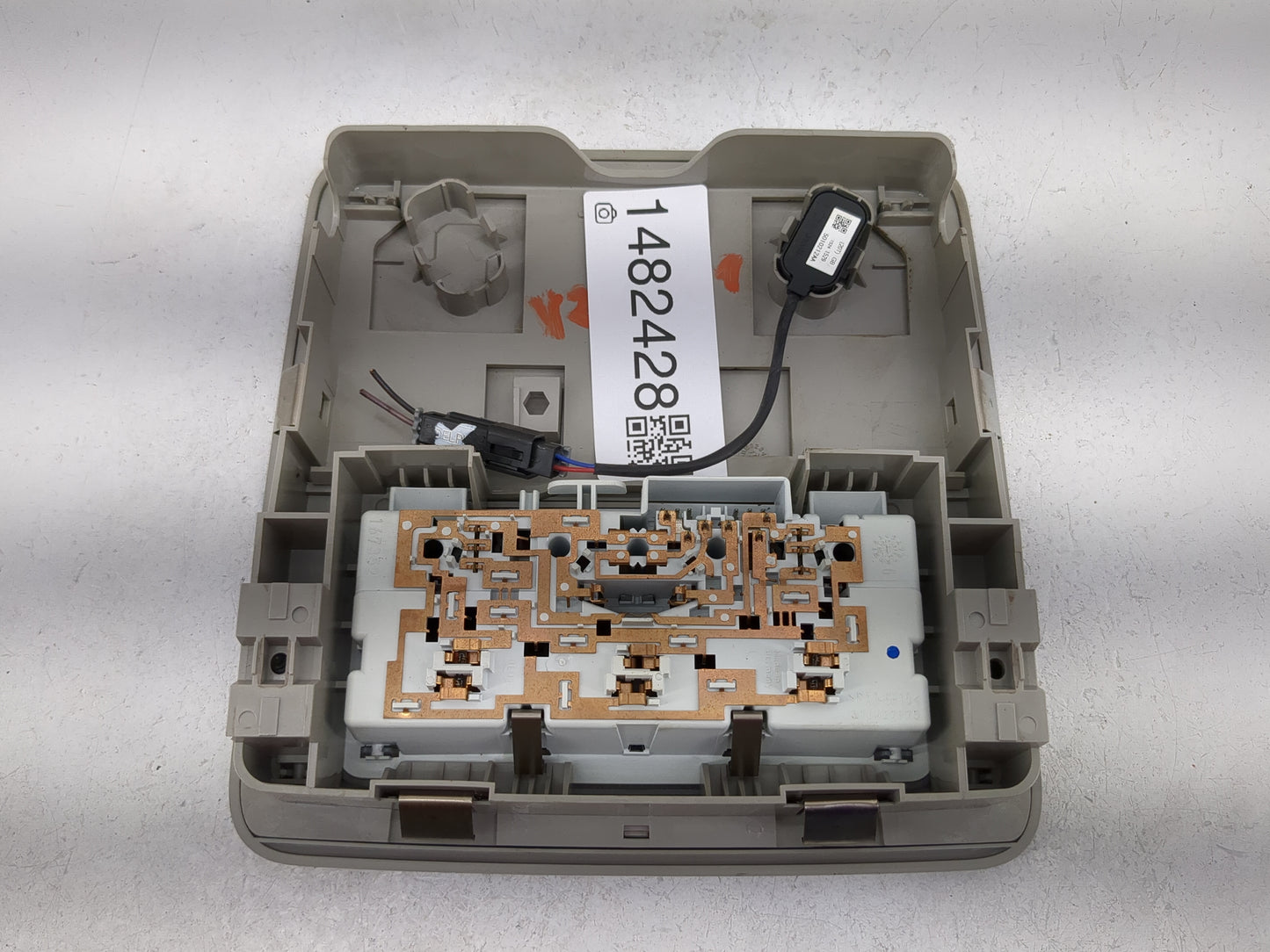 2012 Chevrolet Sonic Overhead Roof Console Tan - Oemusedautoparts1.com