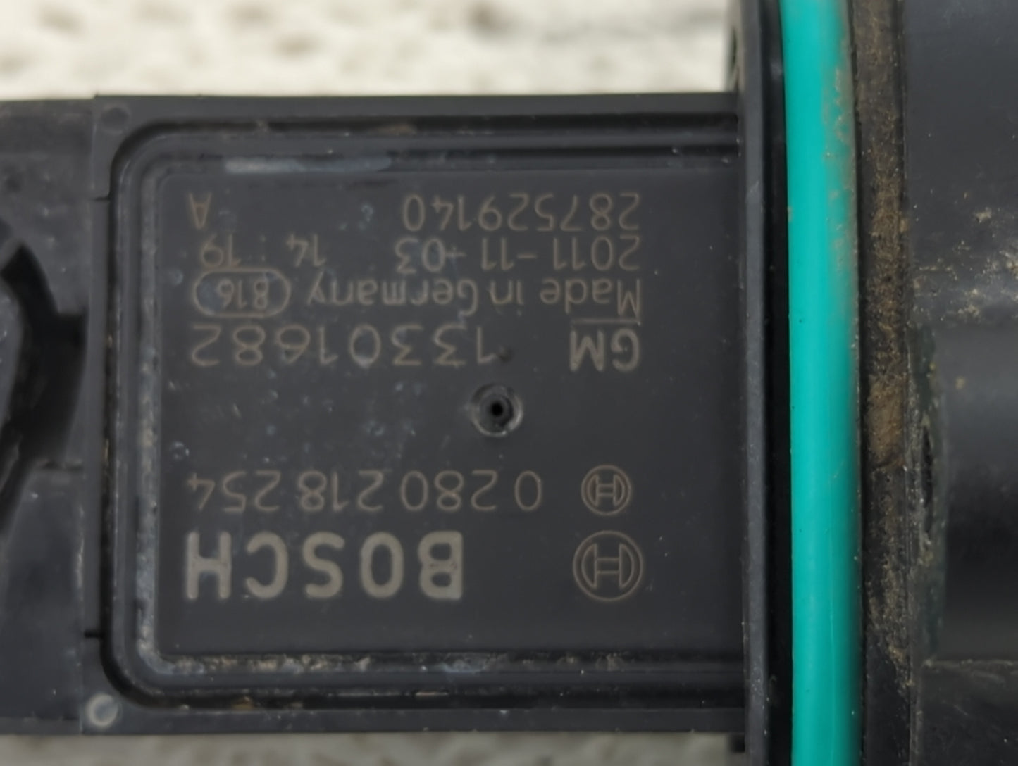 2012-2012 Chevrolet Sonic Mass Air Flow Meter Maf 1487602 - Oemusedautoparts1.com