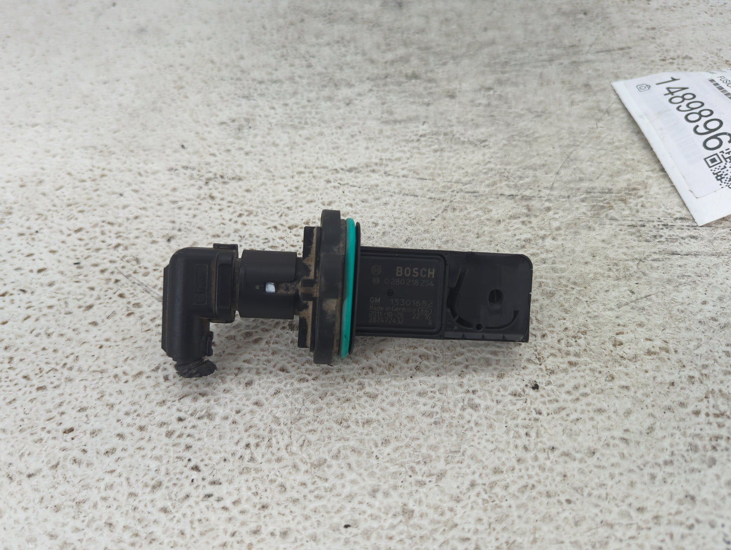 2012-2012 Chevrolet Sonic Mass Air Flow Meter Maf 1489875 - Oemusedautoparts1.com