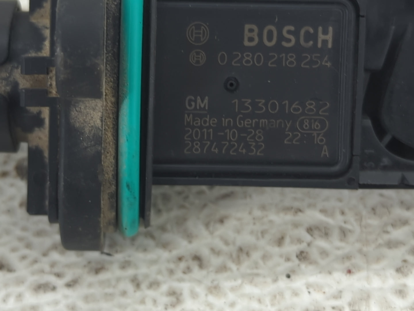 2012-2012 Chevrolet Sonic Mass Air Flow Meter Maf 1489875 - Oemusedautoparts1.com