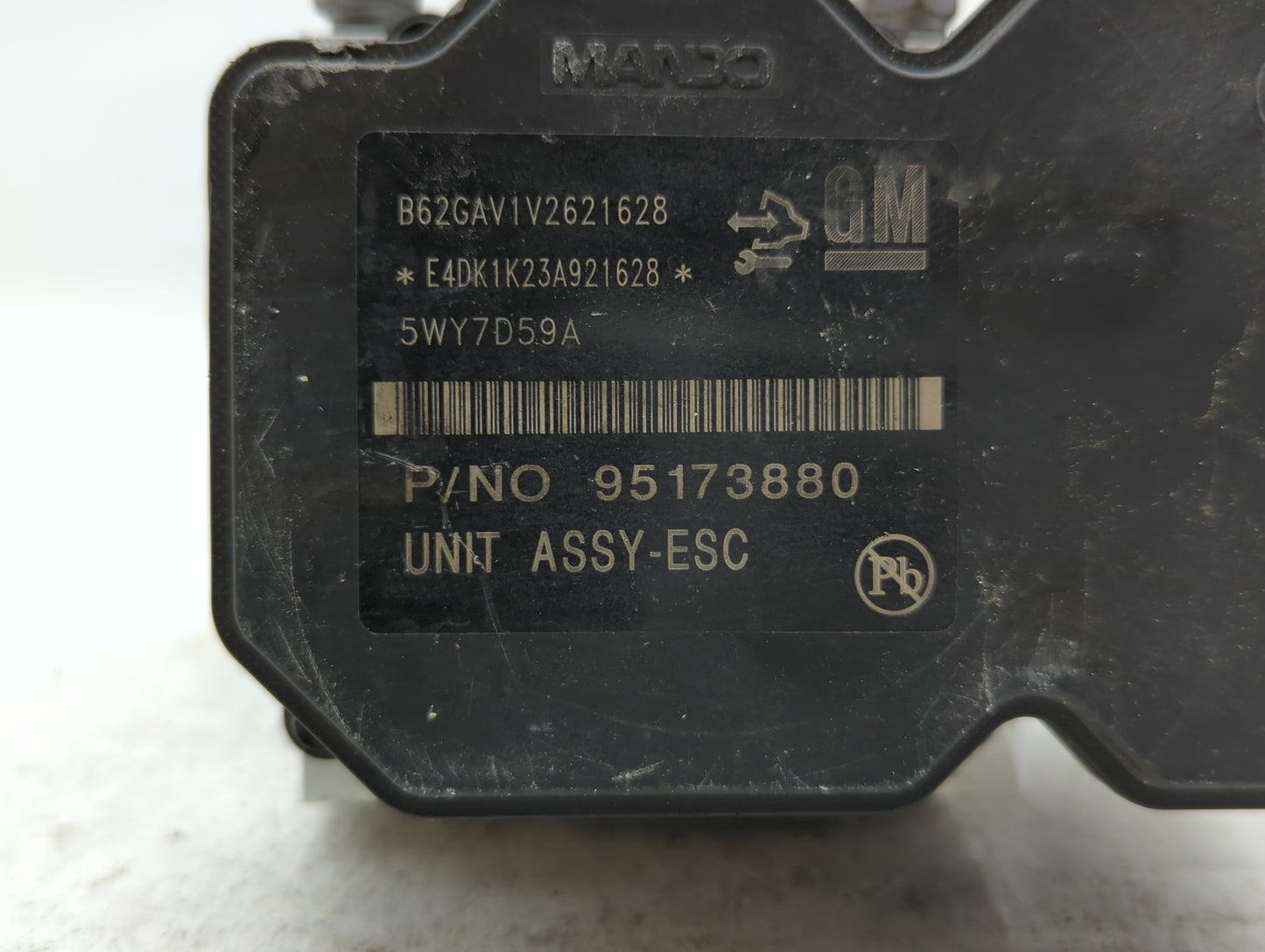 2012-2013 Chevrolet Sonic ABS Pump Control Module Replacement P/N:95173880 95104537 Fits Fits 2012 2013 OEM Used Auto Parts 