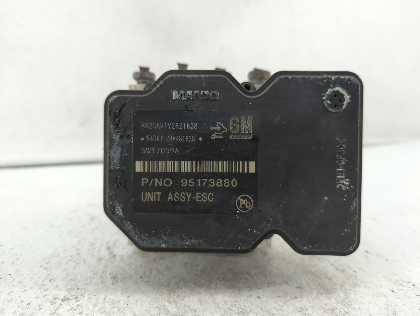 2012-2013 Chevrolet Sonic ABS Pump Control Module Replacement P/N:95173880 95104537 Fits Fits 2012 2013 OEM Used Auto Parts 