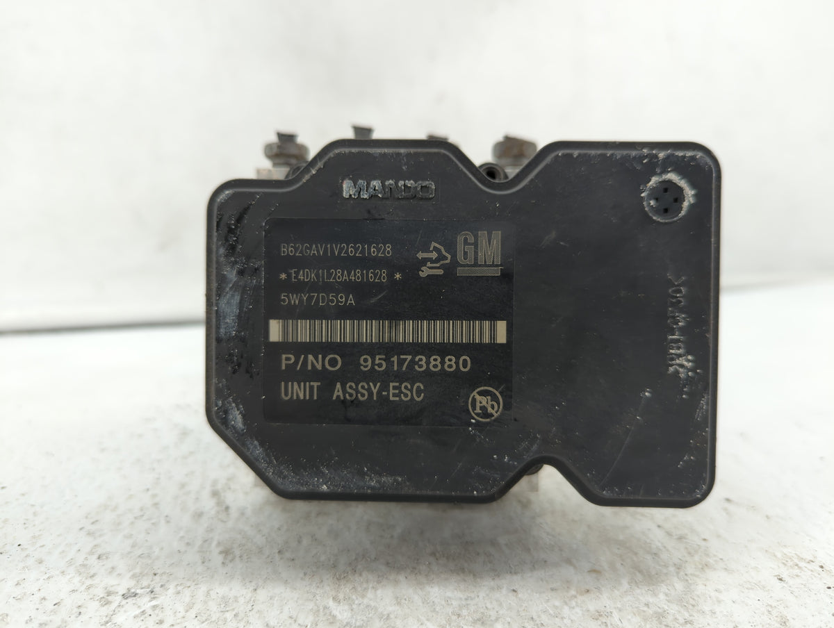 2012-2013 Chevrolet Sonic Anti-Lock Brake ABS Pump Module Actuator OEM P/N:95173880 95104537 Fits Fits 2012 2013 OEM Used Au