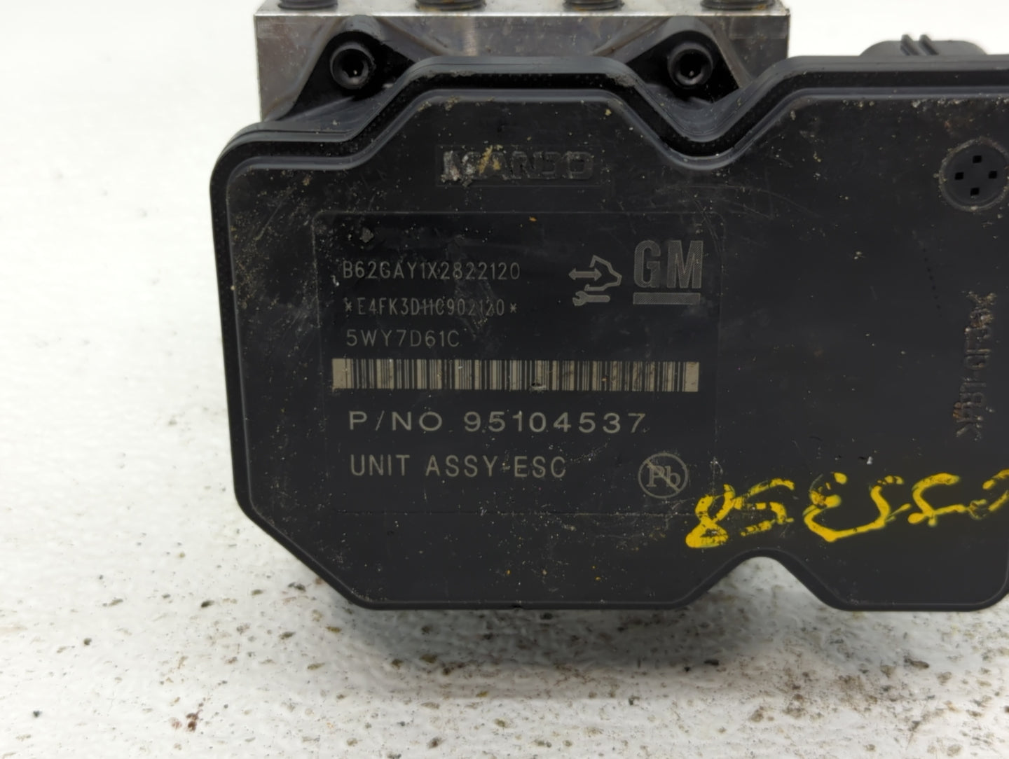 2012-2013 Chevrolet Sonic ABS Pump Control Module Replacement P/N:95173880 95104537 Fits Fits 2012 2013 OEM Used Auto Parts 