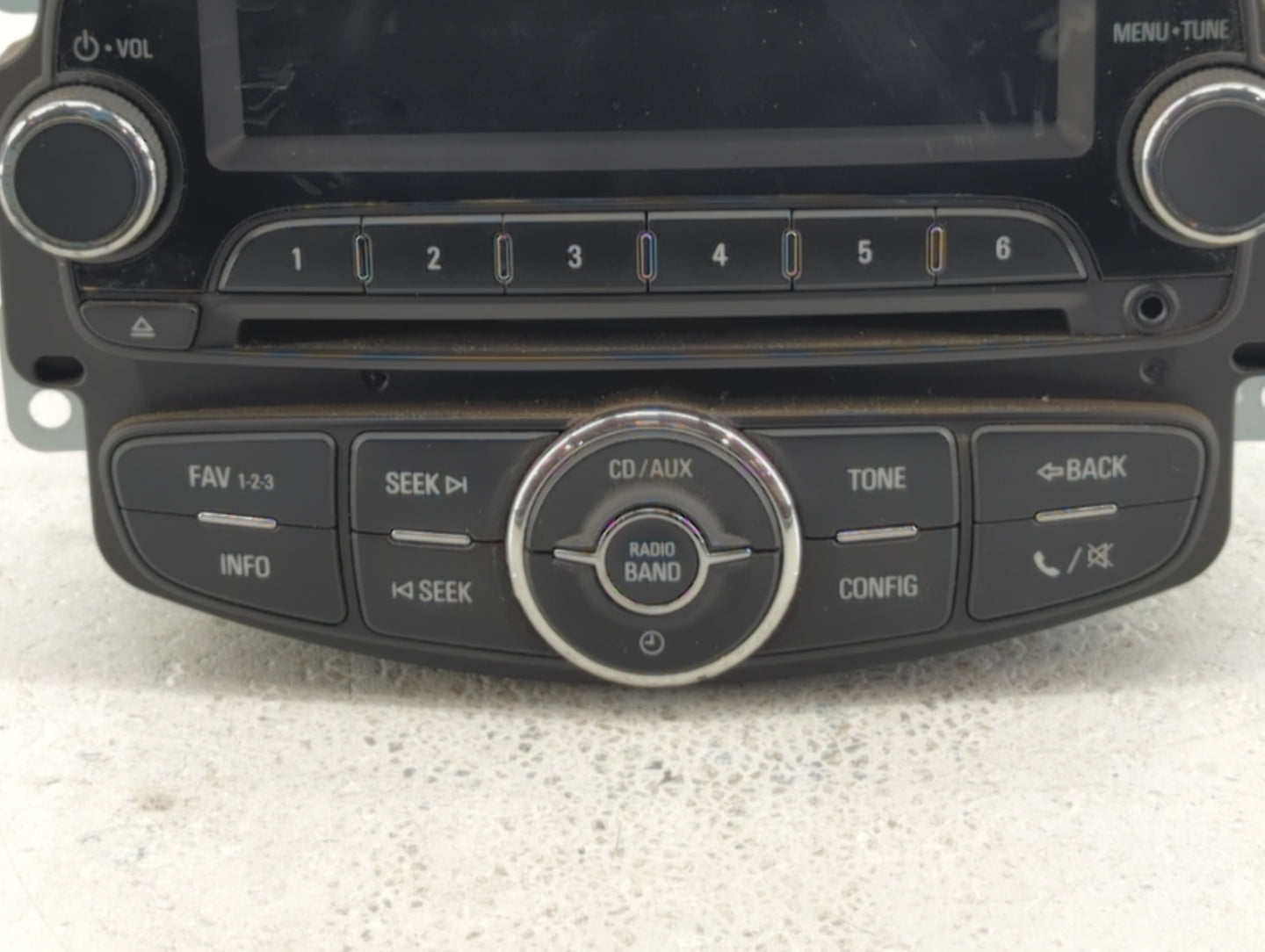 2012-2012 Chevrolet Sonic Am Fm Cd Player Radio Receiver - Oemusedautoparts1.com