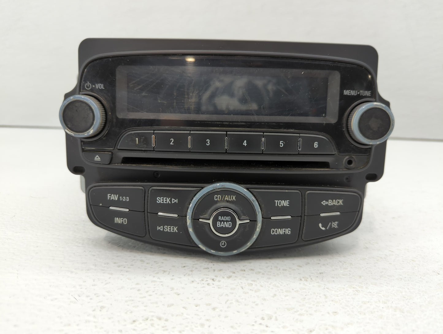 2012 Chevrolet Sonic Radio AM FM Cd Player Receiver Replacement P/N:95909138 95179057 Fits OEM Used Auto Parts - Oemusedauto