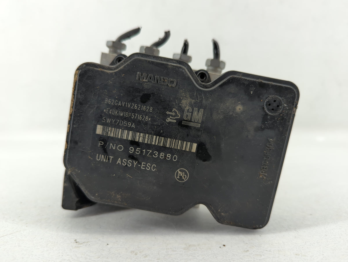 2012-2013 Chevrolet Sonic Anti-Lock Brake ABS Pump Module Actuator OEM P/N:95173880 Fits Fits 2012 2013 OEM Used Auto Parts 