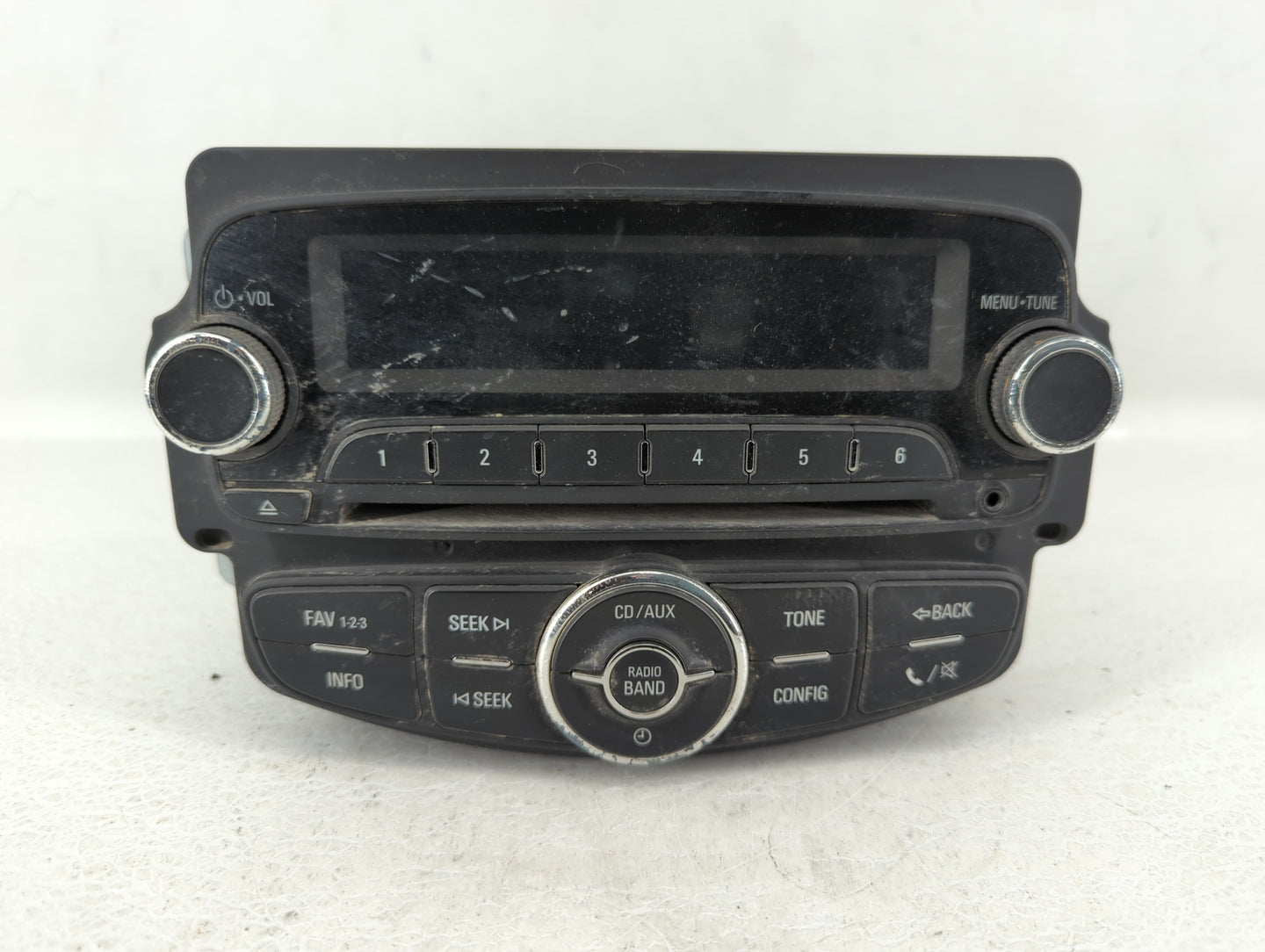 2012 Chevrolet Sonic Radio AM FM Cd Player Receiver Replacement P/N:95179051 Fits OEM Used Auto Parts - Oemusedautoparts1.co