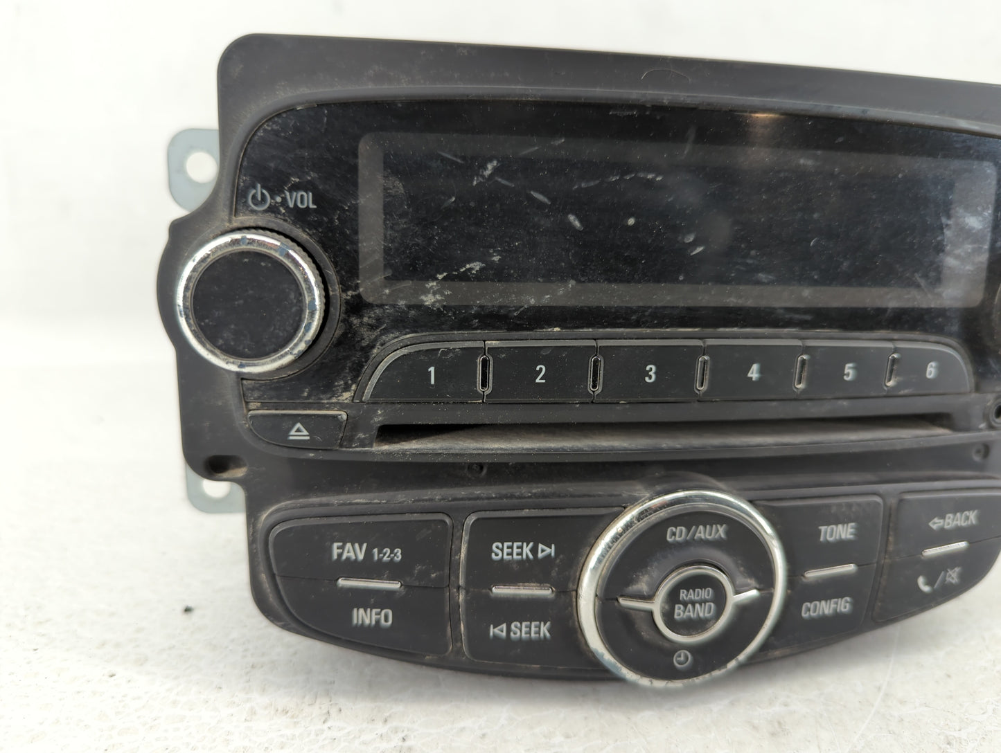 2012 Chevrolet Sonic Radio AM FM Cd Player Receiver Replacement P/N:95179051 Fits OEM Used Auto Parts - Oemusedautoparts1.co