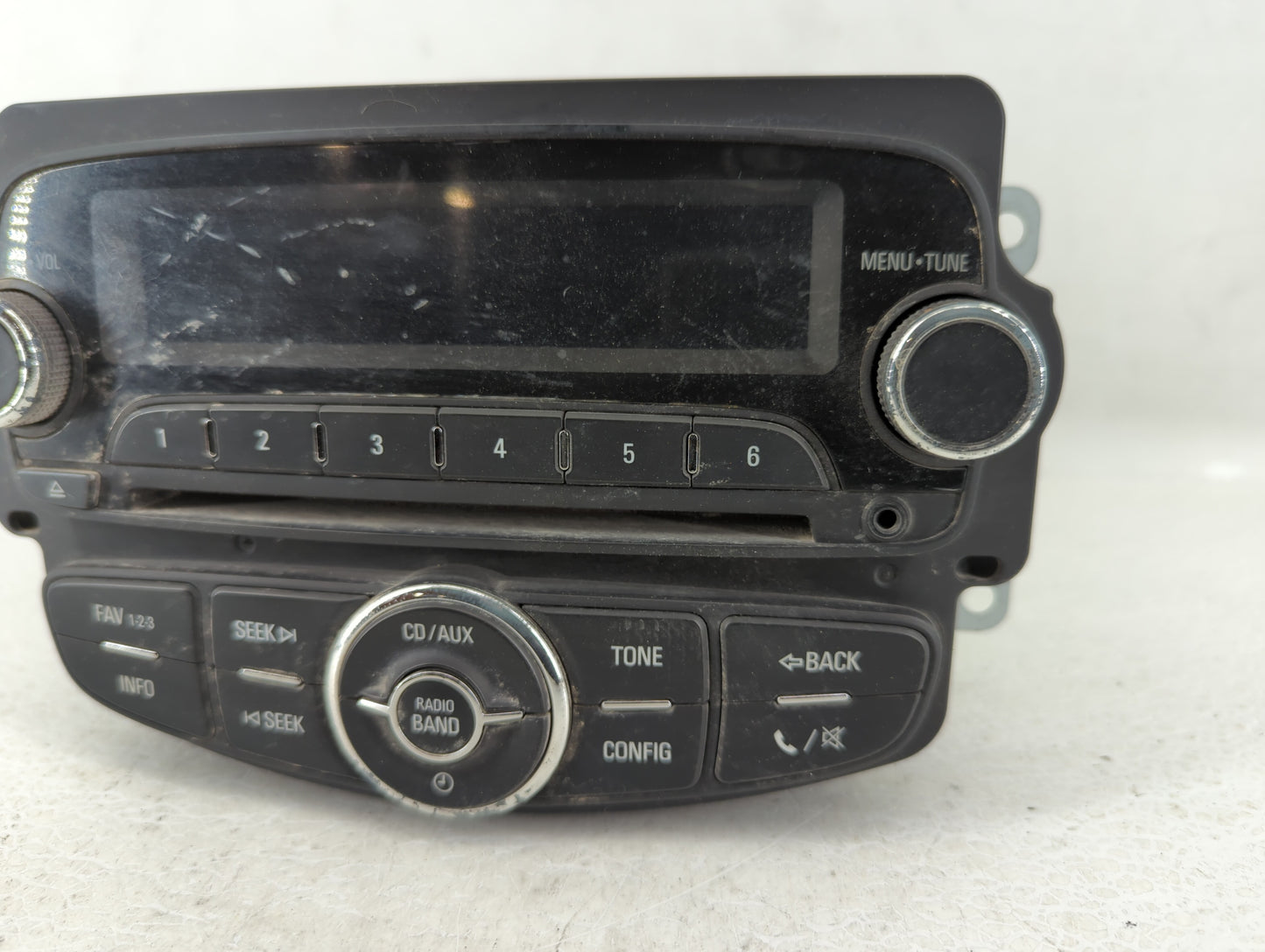 2012 Chevrolet Sonic Radio AM FM Cd Player Receiver Replacement P/N:95179051 Fits OEM Used Auto Parts - Oemusedautoparts1.co