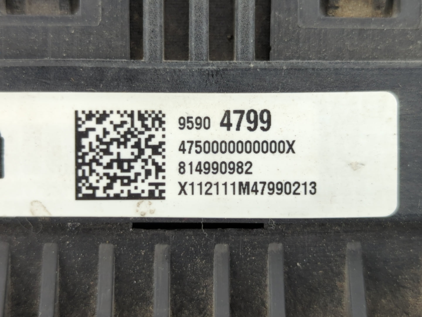 2012-2019 Chevrolet Sonic Air Bag Passenger Right Dashboard Oem - Oemusedautoparts1.com