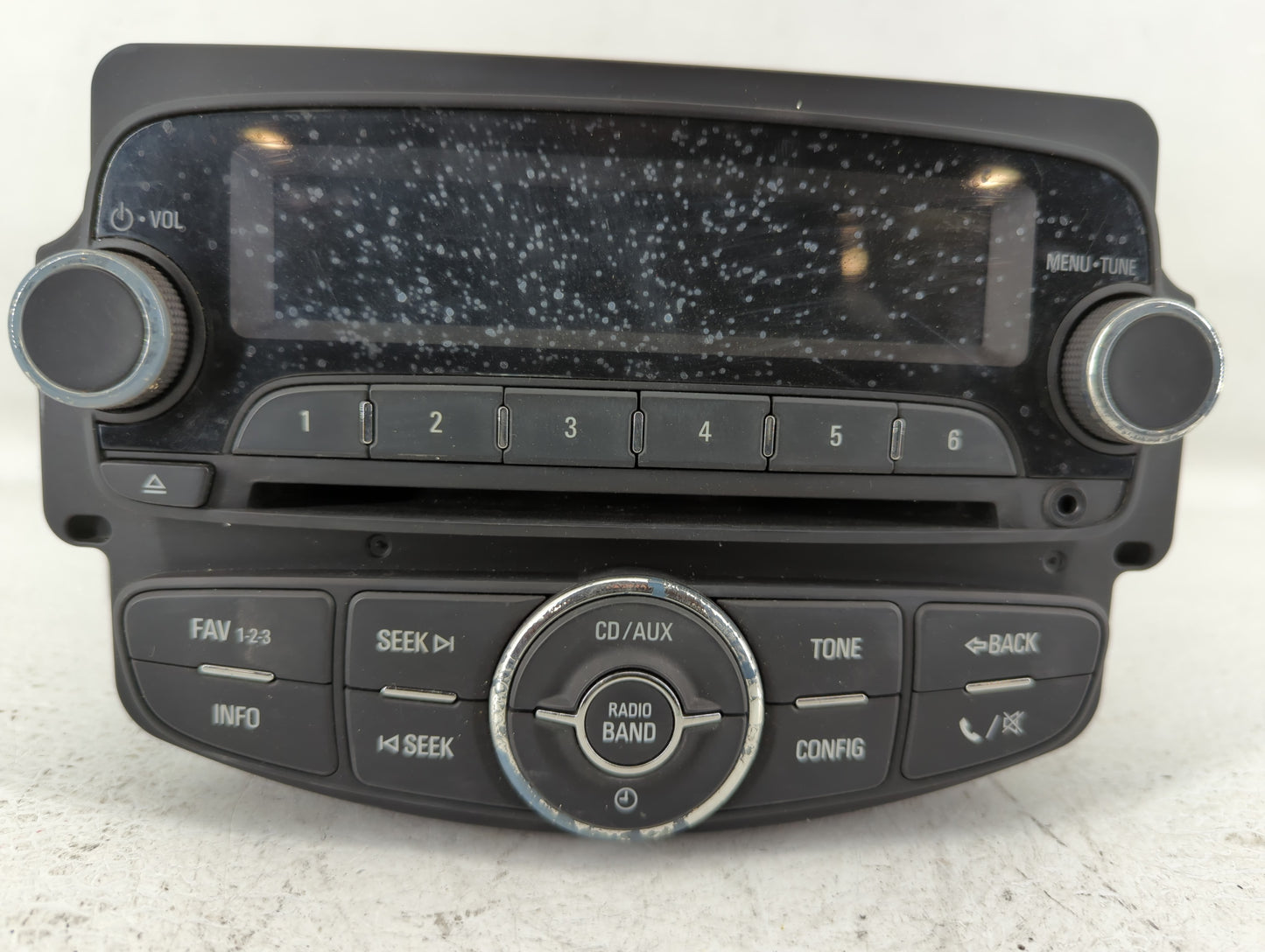 2012-2012 Chevrolet Sonic Am Fm Cd Player Radio Receiver - Oemusedautoparts1.com