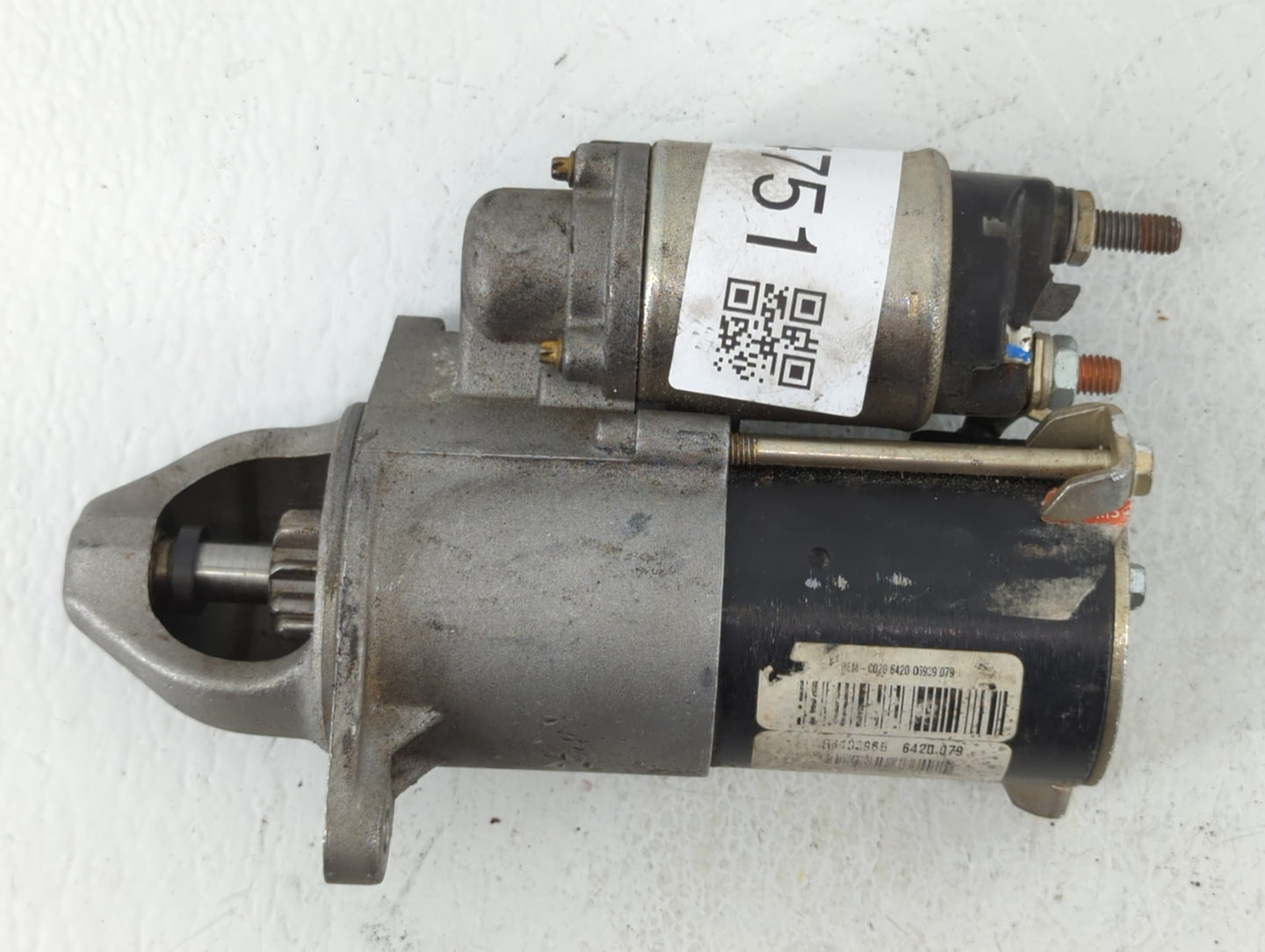 2012-2018 Chevrolet Sonic Car Starter Motor Solenoid OEM P/N:REM-C028 6420 6420 079 Fits OEM Used Auto Parts - Oemusedautopa