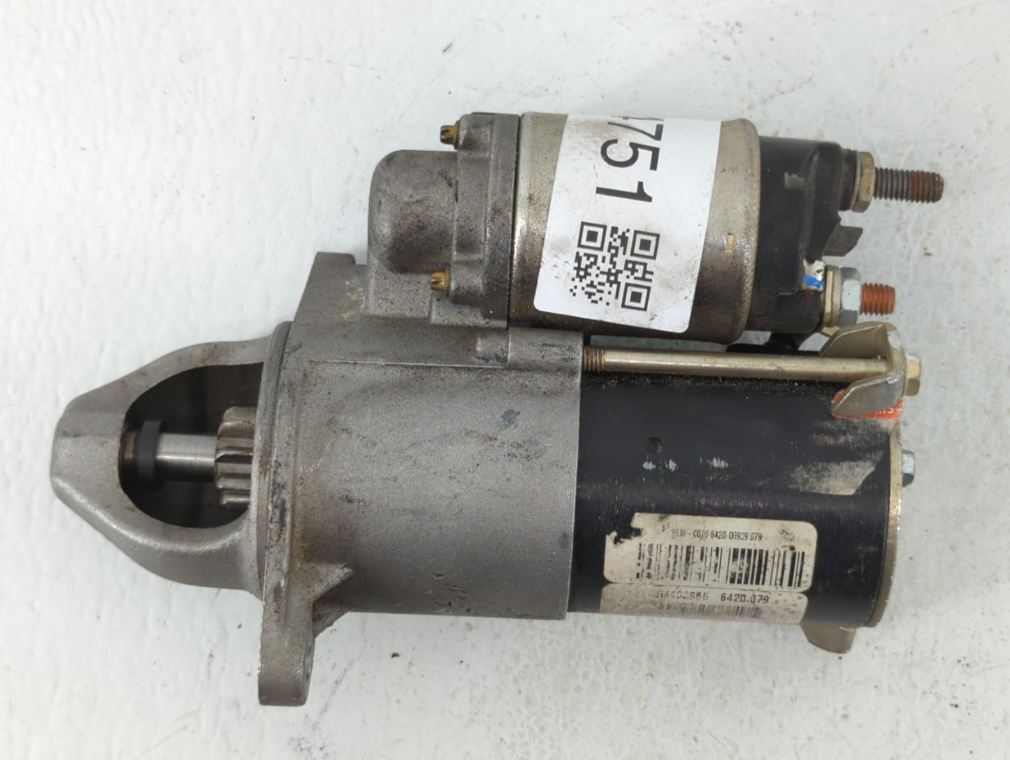 2012-2018 Chevrolet Sonic Car Starter Motor Solenoid OEM P/N:REM-C028 6420 6420 079 Fits OEM Used Auto Parts - Oemusedautopa