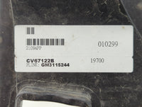2012-2013 Chevrolet Sonic Left Radiator Fan Motor Assembly Black - Oemusedautoparts1.com