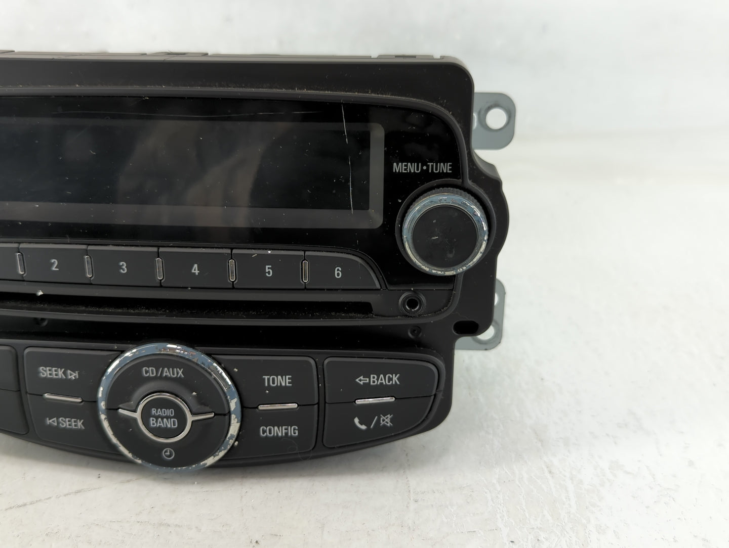 2012 Chevrolet Sonic Radio AM FM Cd Player Receiver Replacement P/N:95179057 Fits OEM Used Auto Parts - Oemusedautoparts1.co