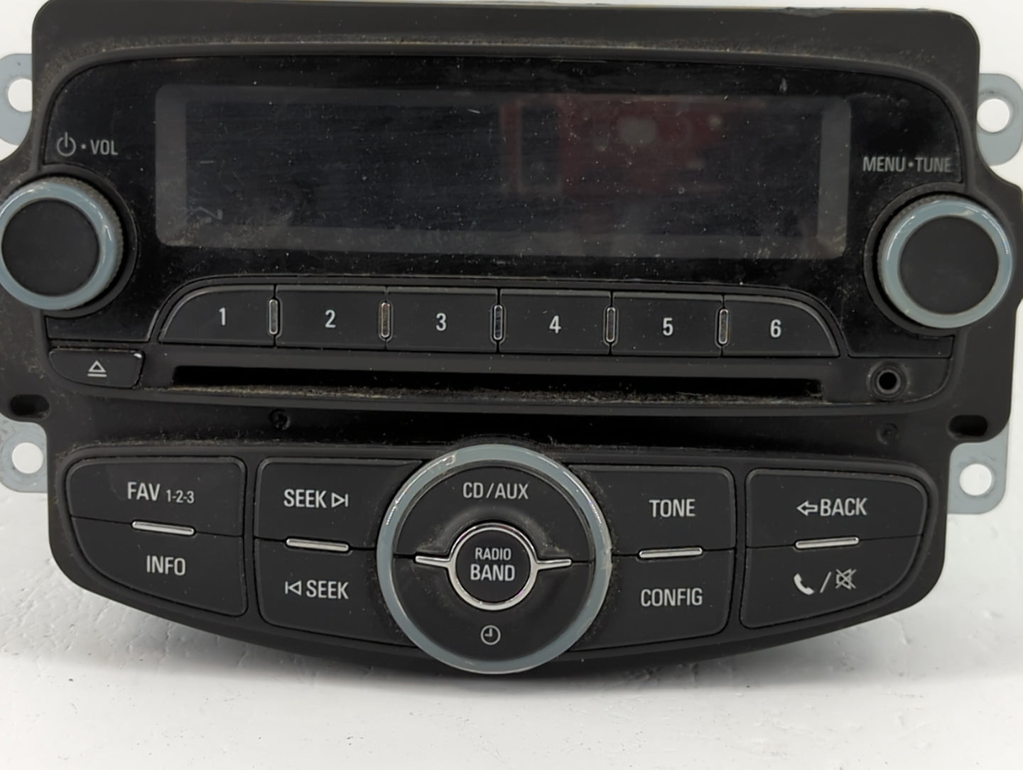 2012 Chevrolet Sonic Radio AM FM Cd Player Receiver Replacement P/N:95179051 Fits OEM Used Auto Parts - Oemusedautoparts1.co