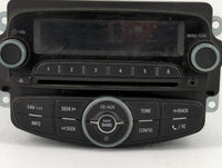 2012 Chevrolet Sonic Radio AM FM Cd Player Receiver Replacement P/N:95179051 Fits OEM Used Auto Parts - Oemusedautoparts1.co