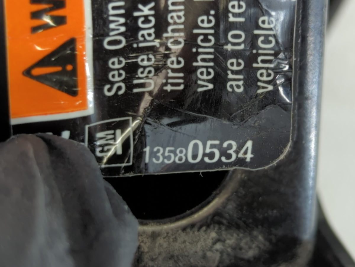 2012 Chevrolet Sonic Spare Scissor Car Jack 664301 - Oemusedautoparts1.com
