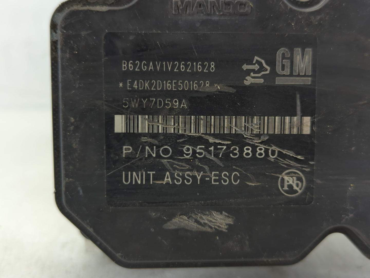 2012-2013 Chevrolet Sonic ABS Pump Control Module Replacement P/N:95173880 T300 ESC Fits Fits 2012 2013 OEM Used Auto Parts 
