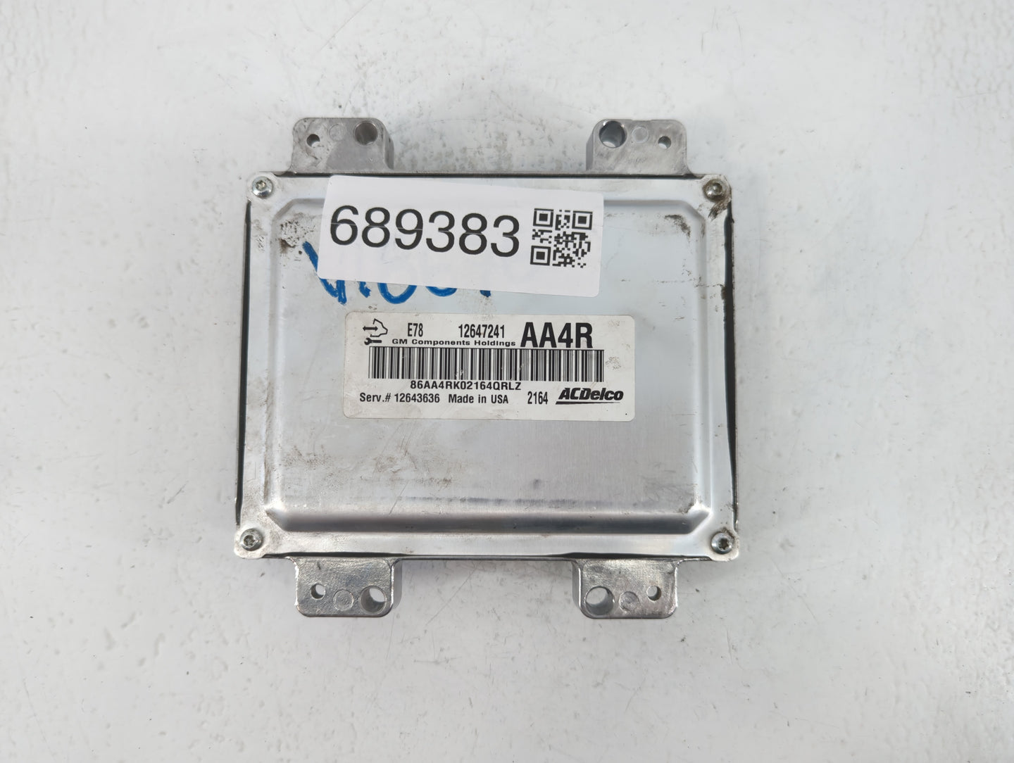 2012-2016 Chevrolet Sonic PCM Engine Control Computer ECU ECM PCU OEM P/N:12647241 12643636 Fits OEM Used Auto Parts - Oemus