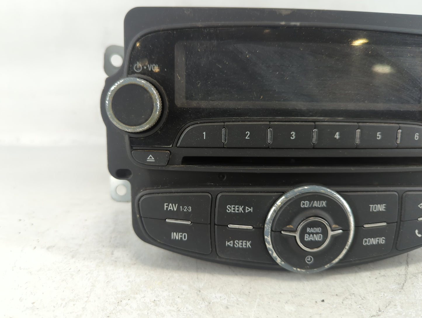 2012 Chevrolet Sonic Radio AM FM Cd Player Receiver Replacement P/N:95179057 Fits OEM Used Auto Parts - Oemusedautoparts1.co