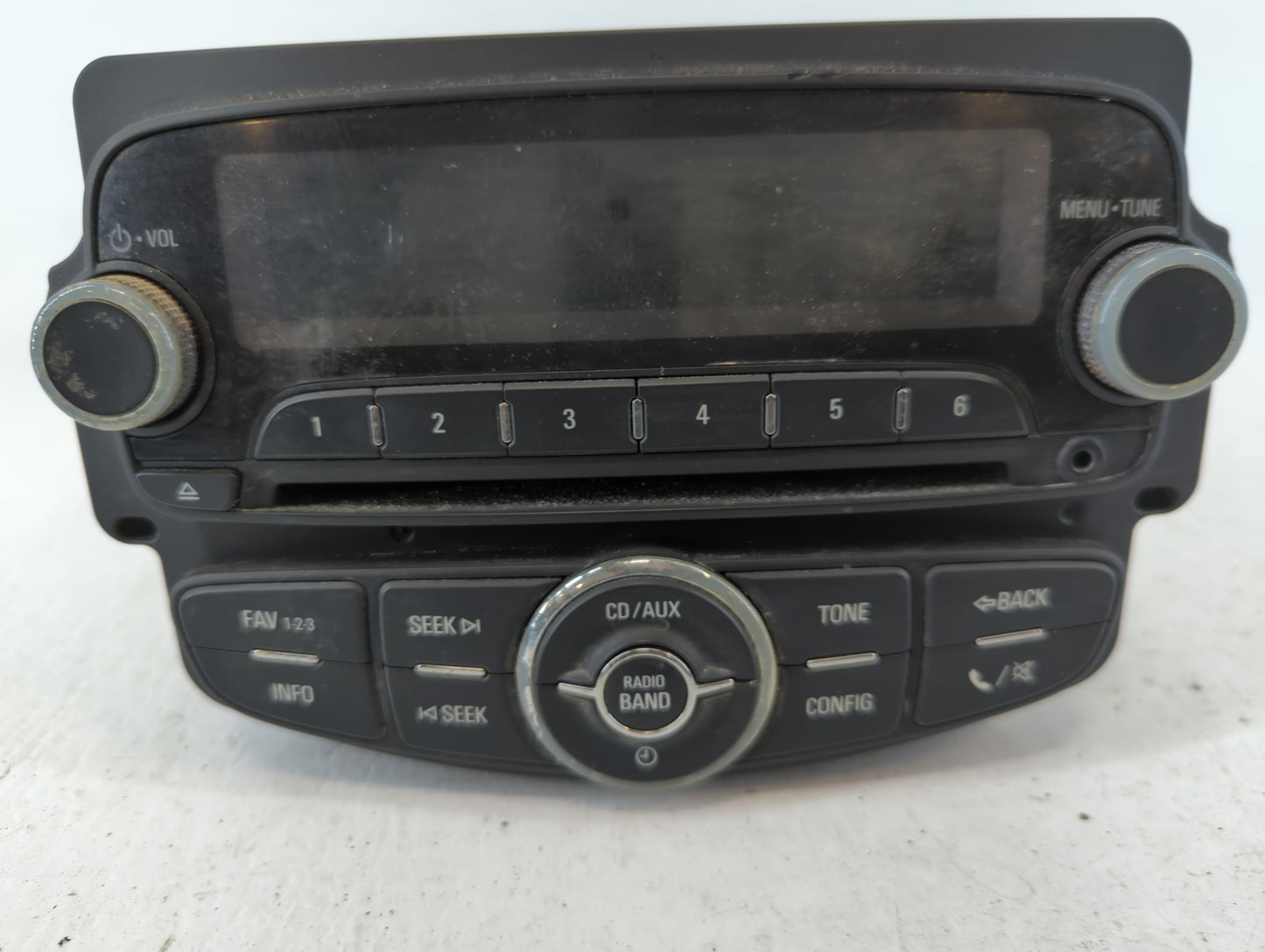2012-2012 Chevrolet Sonic Am Fm Cd Player Radio Receiver - Oemusedautoparts1.com