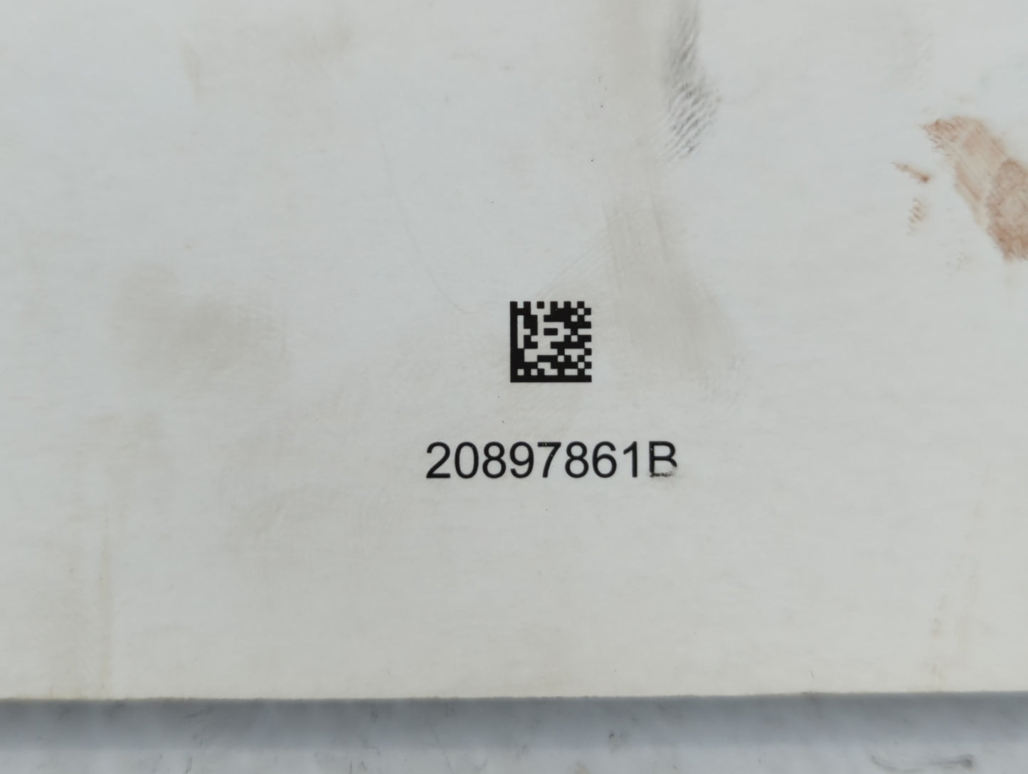 2012 Chevrolet Sonic Owners Manual Book Guide P/N:20897861B OEM Used Auto Parts - Oemusedautoparts1.com