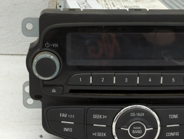 2012 Chevrolet Sonic Radio AM FM Cd Player Receiver Replacement P/N:95179057 Fits OEM Used Auto Parts