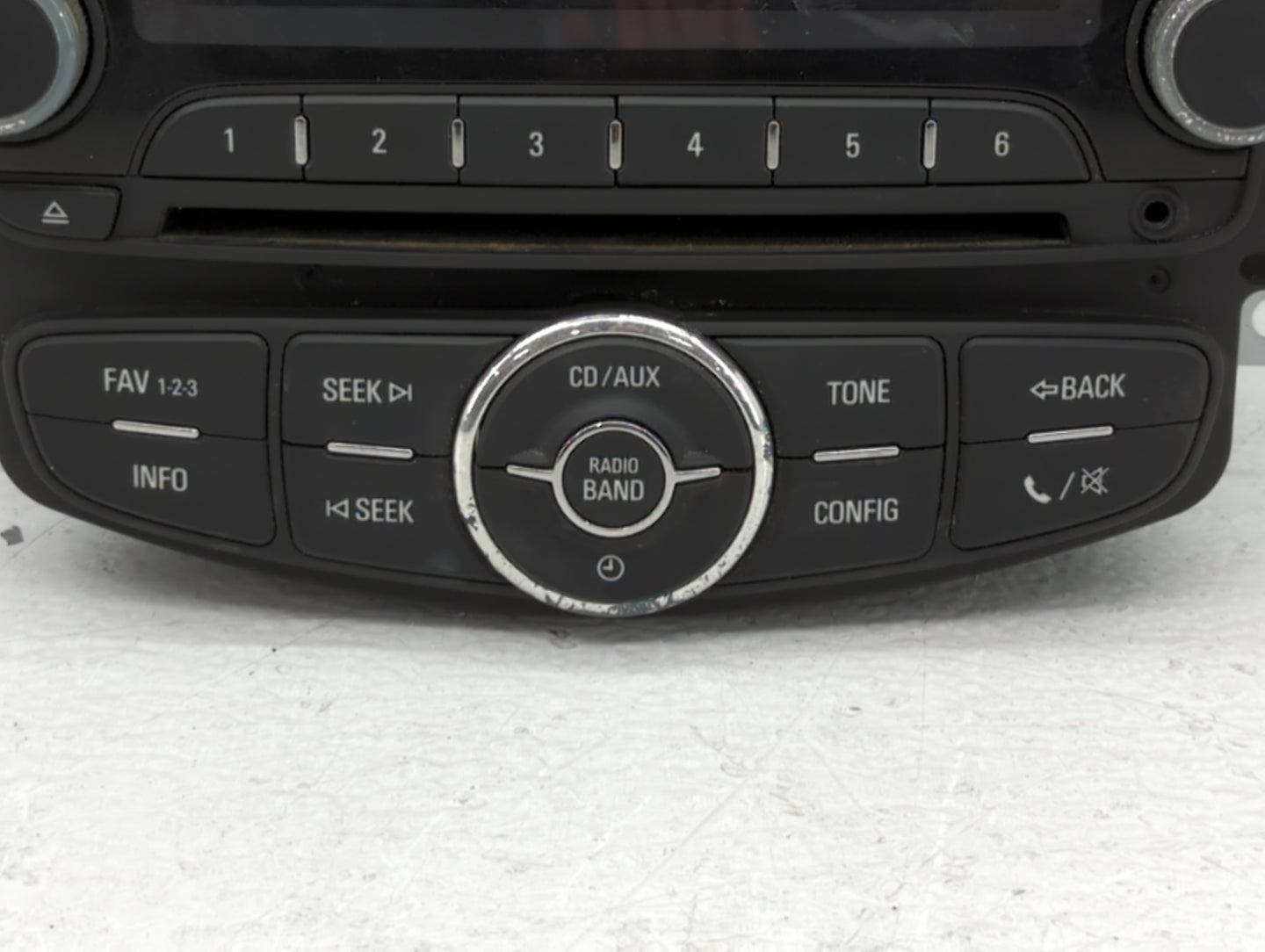 2012 Chevrolet Sonic Radio AM FM Cd Player Receiver Replacement P/N:95179057 Fits OEM Used Auto Parts - Oemusedautoparts1.co