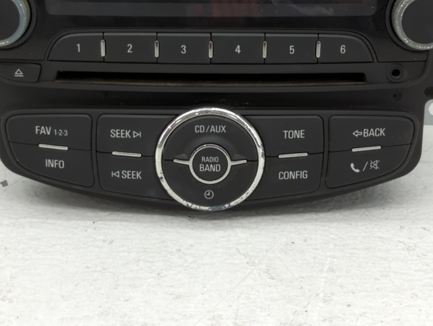 2012 Chevrolet Sonic Radio AM FM Cd Player Receiver Replacement P/N:95179057 Fits OEM Used Auto Parts - Oemusedautoparts1.co