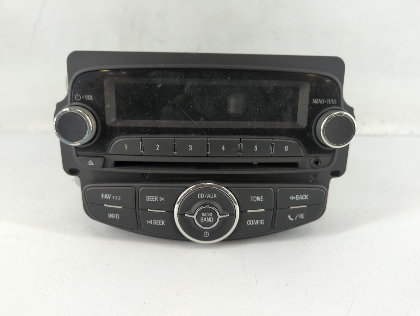 2012 Chevrolet Sonic Radio AM FM Cd Player Receiver Replacement P/N:95179057 Fits OEM Used Auto Parts - Oemusedautoparts1.co