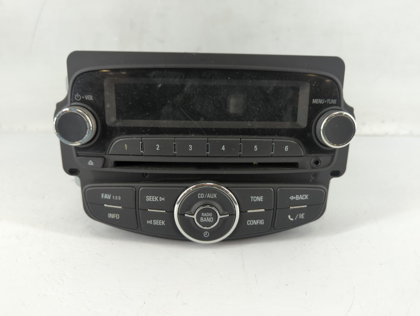 2012 Chevrolet Sonic Radio AM FM Cd Player Receiver Replacement P/N:95179057 Fits OEM Used Auto Parts - Oemusedautoparts1.co