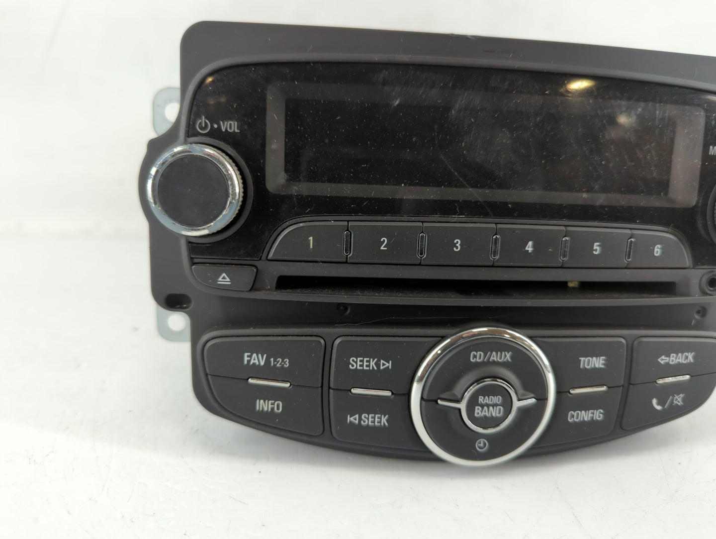 2012 Chevrolet Sonic Radio AM FM Cd Player Receiver Replacement P/N:95179057 Fits OEM Used Auto Parts - Oemusedautoparts1.co