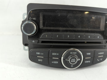 2012 Chevrolet Sonic Radio AM FM Cd Player Receiver Replacement P/N:95179057 Fits OEM Used Auto Parts