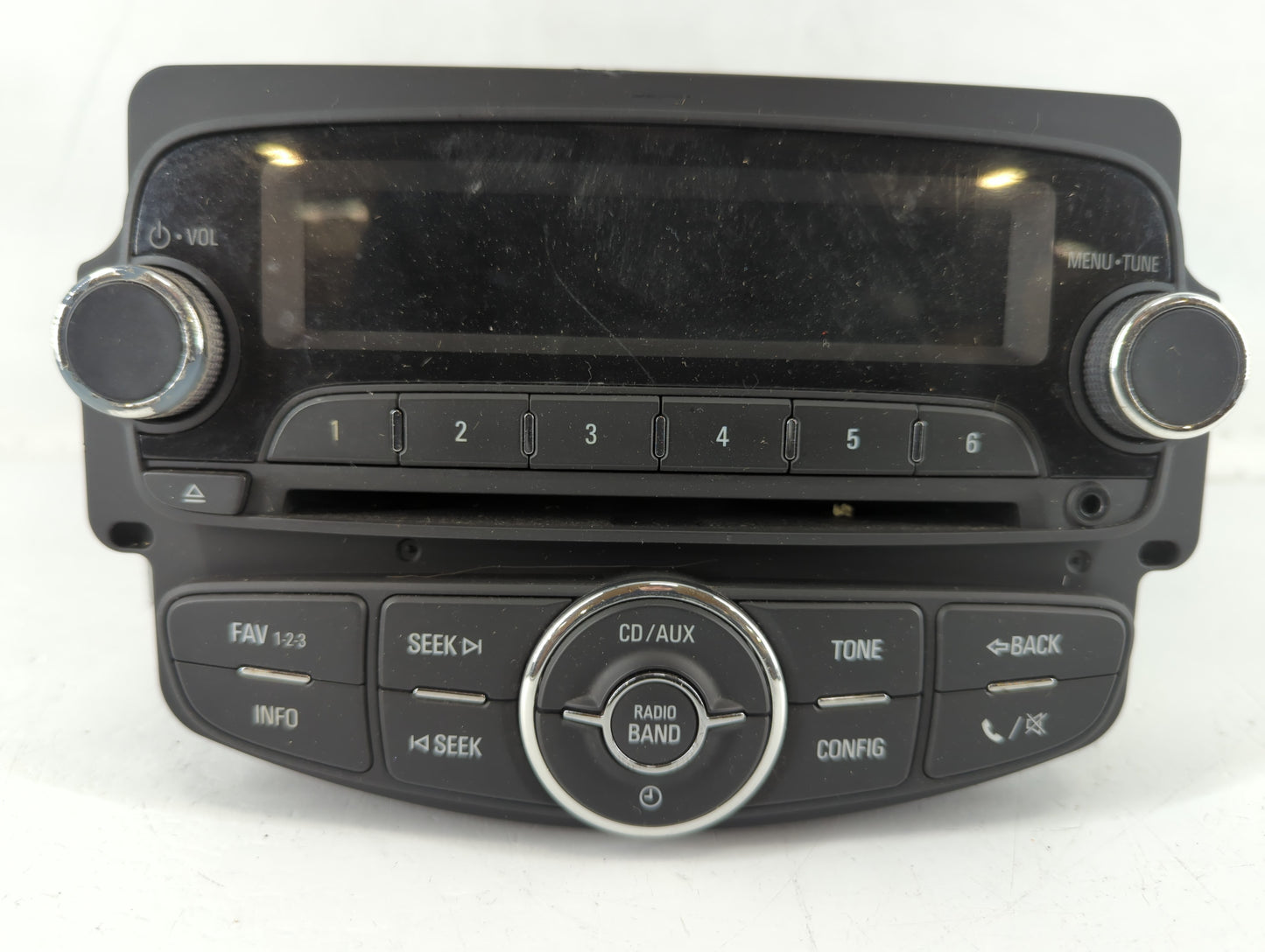 2012 Chevrolet Sonic Radio AM FM Cd Player Receiver Replacement P/N:95179057 Fits OEM Used Auto Parts - Oemusedautoparts1.co