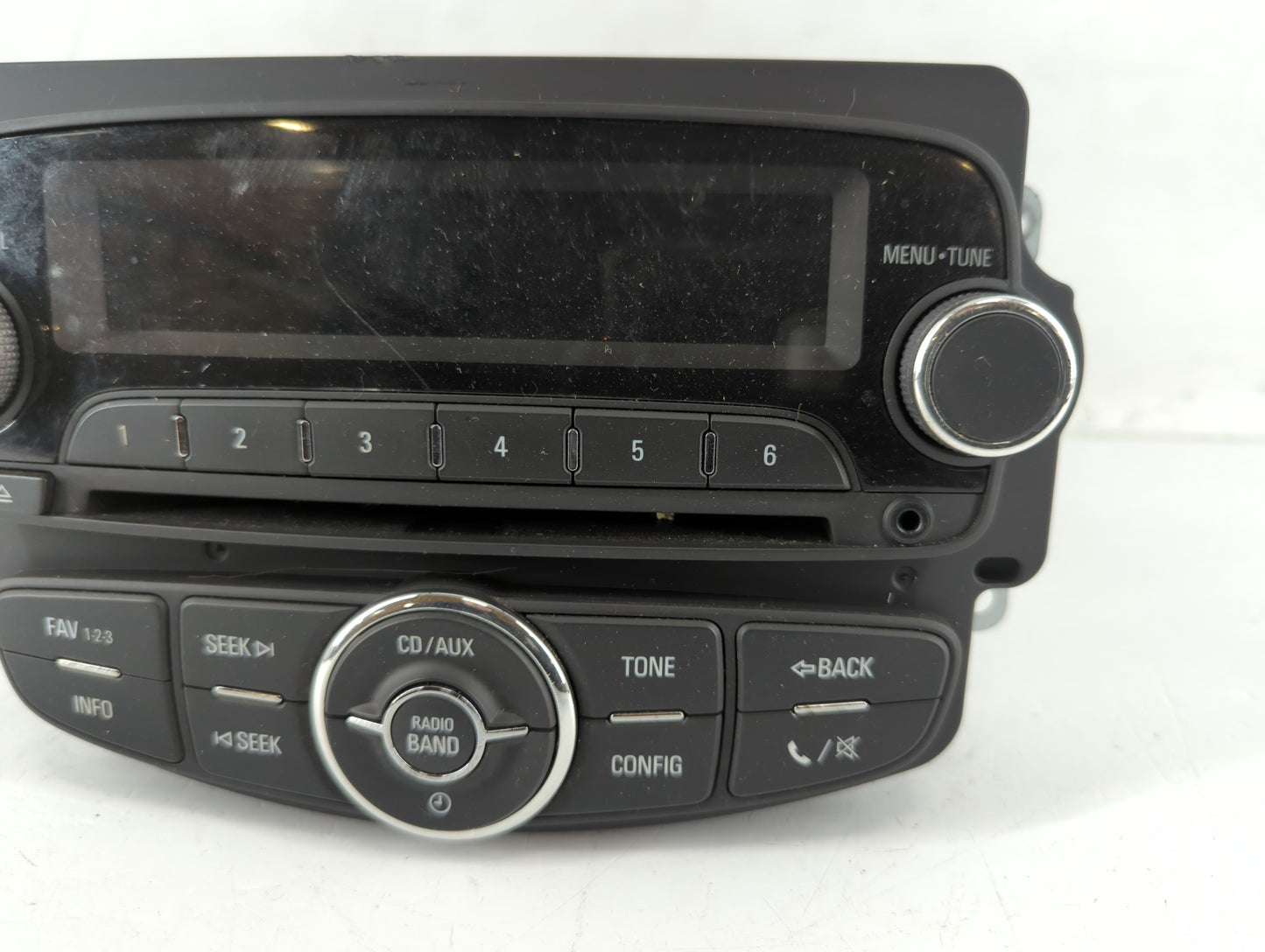 2012 Chevrolet Sonic Radio AM FM Cd Player Receiver Replacement P/N:95179057 Fits OEM Used Auto Parts - Oemusedautoparts1.co