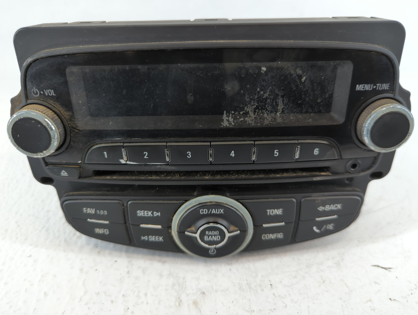 2012-2012 Chevrolet Sonic Am Fm Cd Player Radio Receiver - Oemusedautoparts1.com