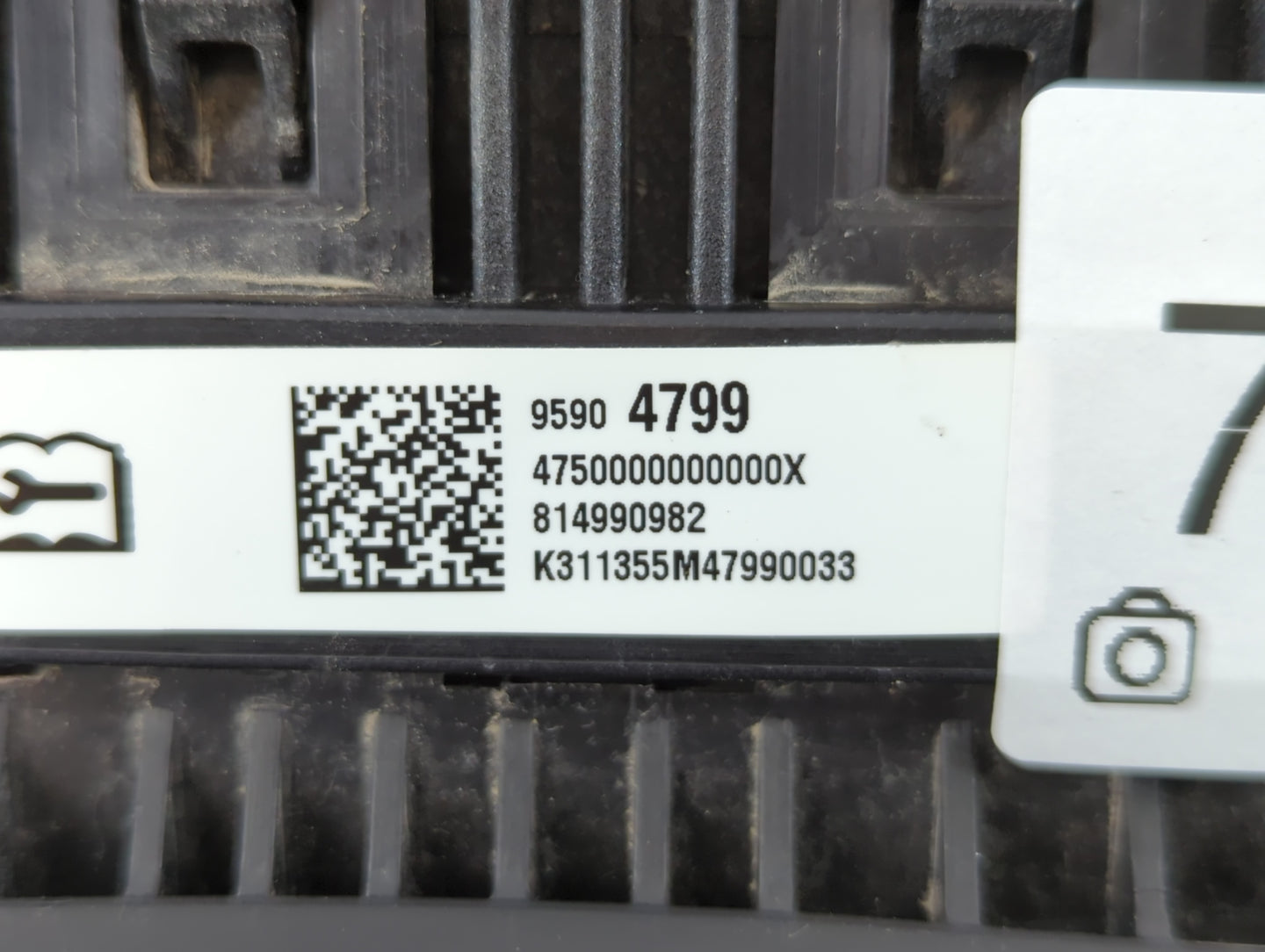 2012-2019 Chevrolet Sonic Air Bag Driver Left Knee OEM P/N:95904799 Fits Fits 2012 2013 2014 2015 2016 2017 2018 2019 OEM Us